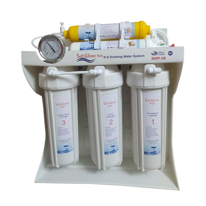 دستگاه تصفیه کننده آب سافت واتر مدل fiber 6stage